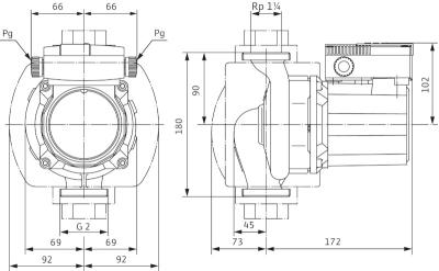 TOP-S 30/10 (1~230 V, PN 10) | Data sheet | Wilo online catalogue